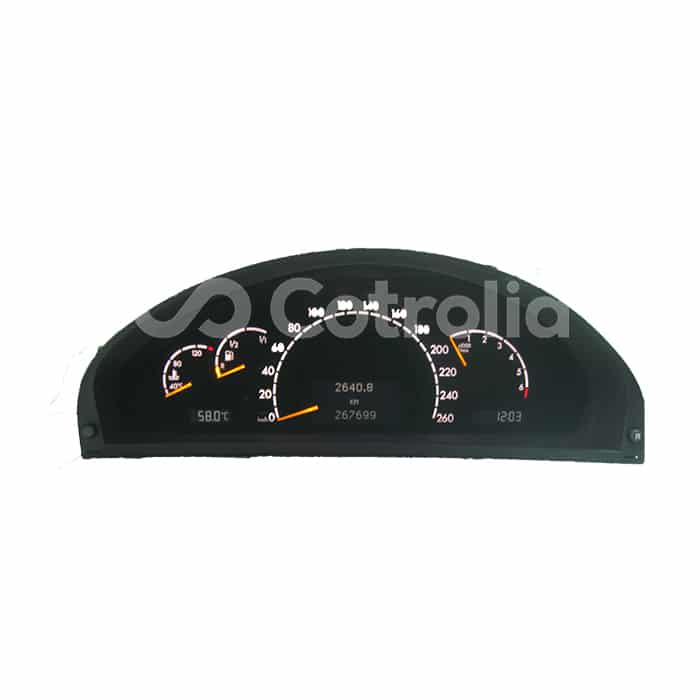 Capuchons Poignée Porte Mercedes Classe S W220, CL C215, SL R230 - Paire Noire, Caoutchouc, Réf. A2207601370