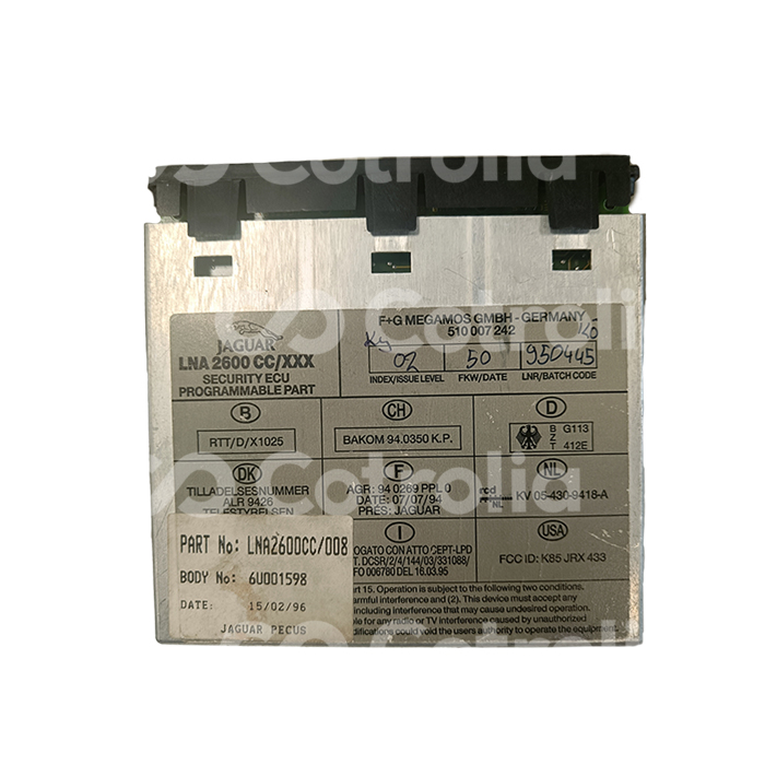 Boitier habitacle Security ECU Jaguar XJ6