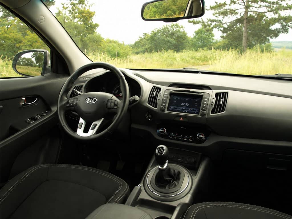 kia sportage interieur